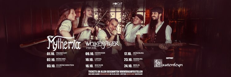 

Mythemia &ndash; Wolkenj&auml;ger-Tour 2026...