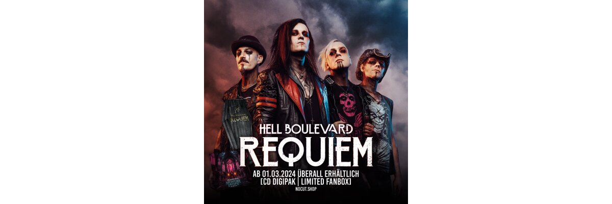 HELL BOULEVARD - Requiem - das neue Album! - HELL BOULEVARD - Requiem - das neue Album!