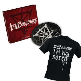Hell Boulevard - Not Sorry Bundle: CD + T-Shirt Not Sorry 5XL