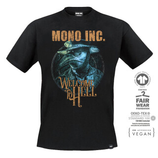 T-Shirt MONO INC. Welcome To Hell S