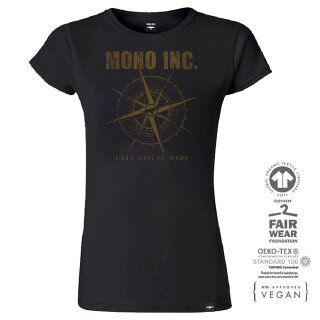 Ladies T-Shirt MONO INC. Kein Weg Zu Weit S