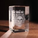 MONO INC. 3D Glaskristall mit Ravenheart
