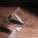 MONO INC. 3D Glaskristall mit Louder Than Hell