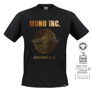 T-Shirt MONO INC. Ravenblack Tour