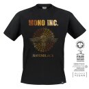 T-Shirt MONO INC. Ravenblack Tour S