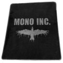 MONO INC. cuddly blanket (logo & raven)