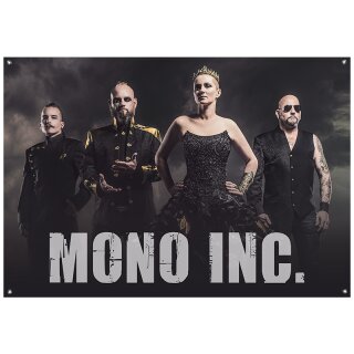 Flagge MONO INC. - Ravenblack Band
