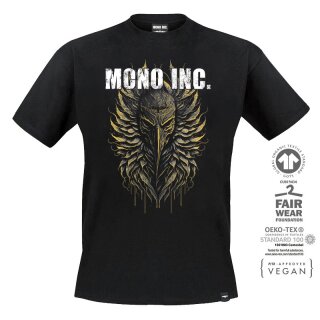 T-Shirt MONO INC. Ravenblack Festival Tour
