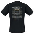 T-Shirt MONO INC. Ravenblack Festival Tour M