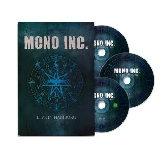 MONO INC. - Live In Hamburg (Lim. Deluxe 2CD + DVD Mediabook)