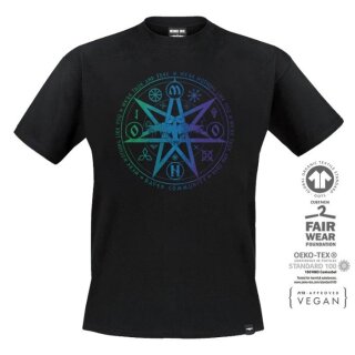 T-Shirt MONO INC. Raven Community Blue Edition L