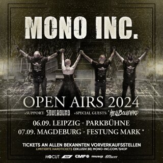 MONO INC. Open Air 07.09.2024 Magdeburg - Festung Mark
