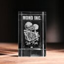 MONO INC. 3D Glaskristall mit Lieb Mich