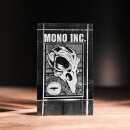 MONO INC. 3D Glaskristall mit 20 Years Of Darkness