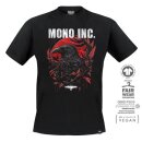 T-Shirt MONO INC. Blood Red Raven 4XL