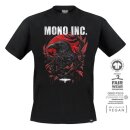 T-Shirt MONO INC. Blood Red Raven XL