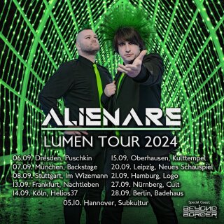 ALIENARE - Lumen Tour 2024 - 15.09.2024 - Oberhausen - Kulttempel