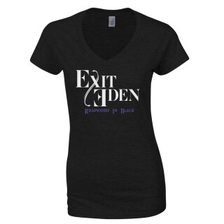 Girly-Shirt Exit Eden Rhapsodies In Black