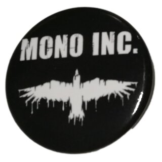 Button MONO INC. Logo Raven