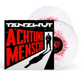 Tanzwut - Achtung Mensch! (White/Red Splatter Vinyl 2LP Gatefold) (shop exclusive)