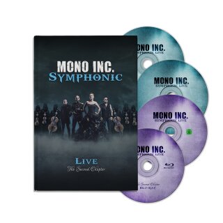 MONO INC. Symphonic Live - The Second Chapter (Mediabook 2-CD, DVD + BluRay)