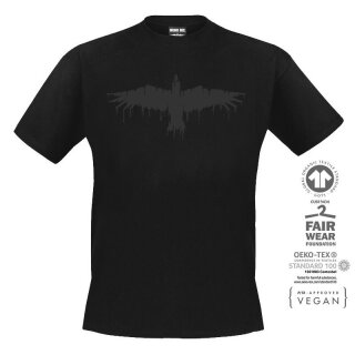 T-Shirt MONO INC. Raven Classic (Black Edition) L