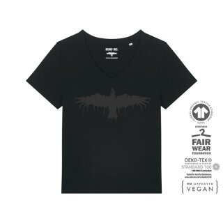 Ladies Shirt MONO INC. Raven Classic (Black Edition)
