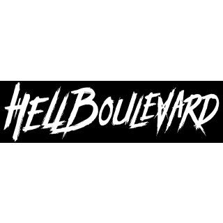 Hell Boulevard - Patch "Logo White"