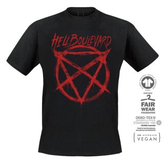 Hell Boulevard - T-Shirt "New Logo" (Red)