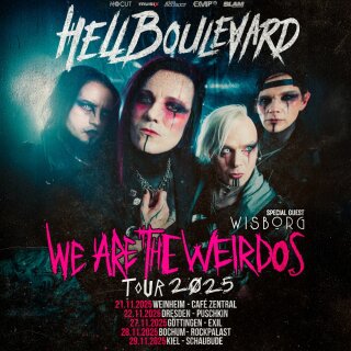 Hell Boulevard - We are the Weirdos Tour 28.11.2025 Bochum - Rockpalast Hardticket