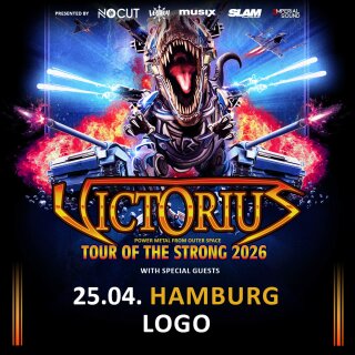 Victorius - Tour of the Strong - 25.04.2026 Hamburg - Logo