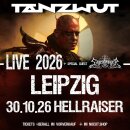 Tanzwut Live Tour 2026 30.10.2026 Leipzig - Hellraiser