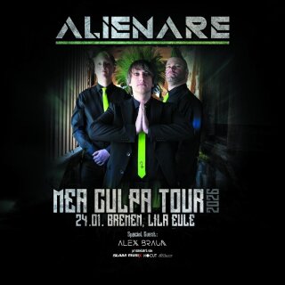Alienare - Mea Culpa Tour 2026 - 24.01.2026 Bremen - Lila Eule