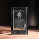 MONO INC. 3D Glass Crystal with "Darkness" Carl