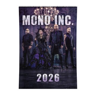MONO INC. - Kalender 2026 "Darkness"