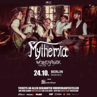 Mythemia -  Wolkenjäger Tour 2026 - 24.10.2026 Berlin - Badehaus Hardtickets