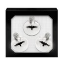 Christbaumkugeln MONO INC. (3er Set) (silber)