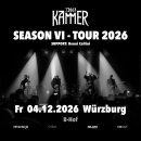 Die Kammer Season VI - Tour 2026 04.12.2026 Würzburg...