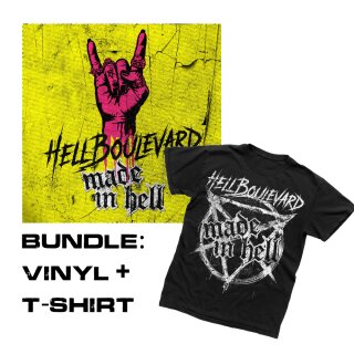 Bundle: Hell Boulevard - Made in Hell (Vinyl + T-Shirt)