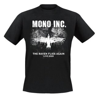 T-Shirt MONO INC. The Raven Flies Again Live 2020